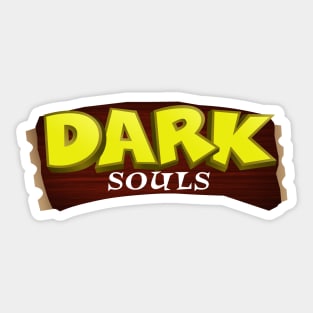 DARK SOULS - WOAH edition Sticker